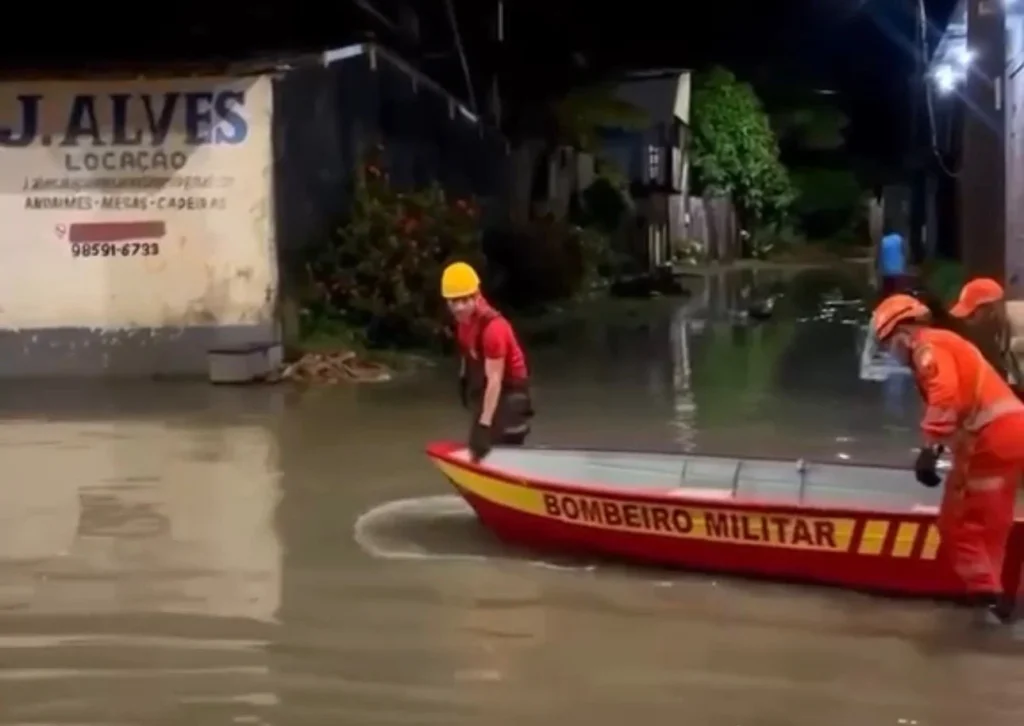 Chuva para Belém